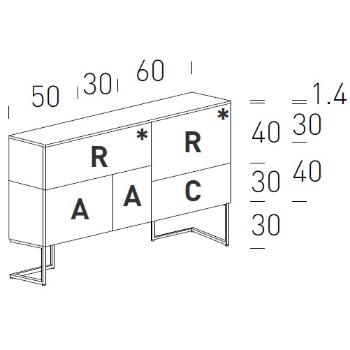 Grafica_ 140 x H 102 cm