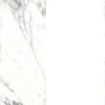 Glossy Calacatta ceramic / Matt white lacquered wood