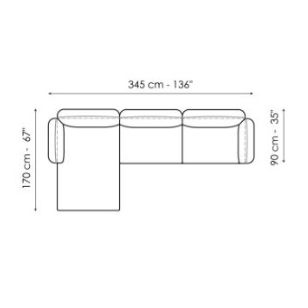 Blend_ Composition 2 (345 x 170 x H 79 cm)