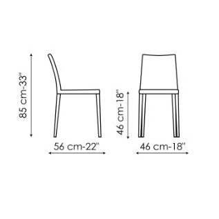 Kayla_ 46 x 56 x H 85 cm