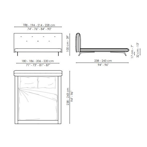 Saddle Bed 