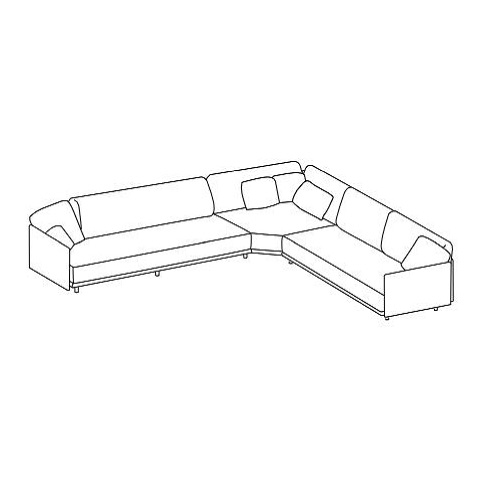 Harbour 1_ 352 x 352 x H 39/80 cm (B178BS+B178DA+B178BD+CUSC178F+CUSC178H+3xCUSC178E+CU19E)