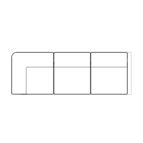 Eave 86_ 2 Seater_ Left Corner