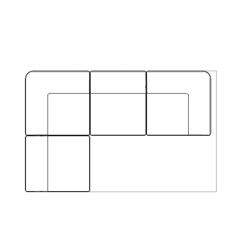 Eave 86_ 4 Seater_ Left Section