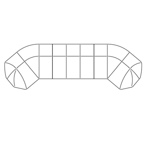 Cloud Infinity COMP 2_ 396 x 131 x H 75 cm