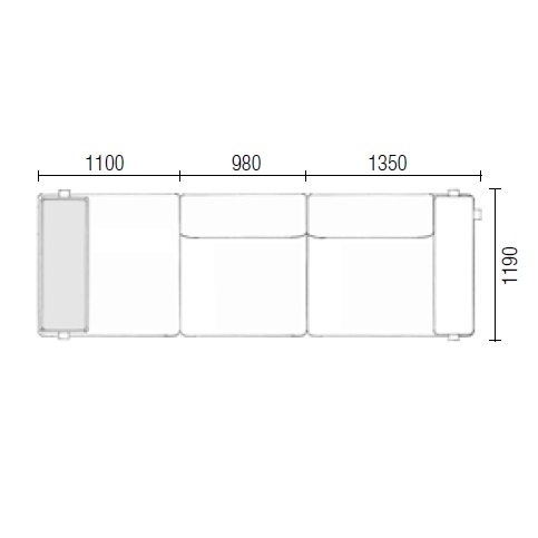 Cannes_ CN003_ 343 x 120 cm