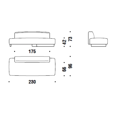 B04_ 230 x 96 x H 73-42 cm