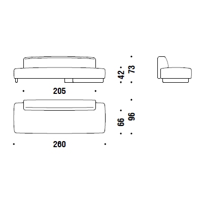 D02_ 260 x 96 x H 73-42 cm