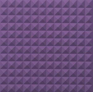 Velours Laqué Mat_ 3D Luxor mauve