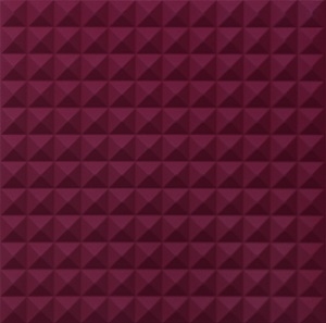 Velours Laqué Mat_ 3D Luxor Victory red