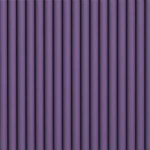 Velours Laqué Mat_ 3D Wave mauve