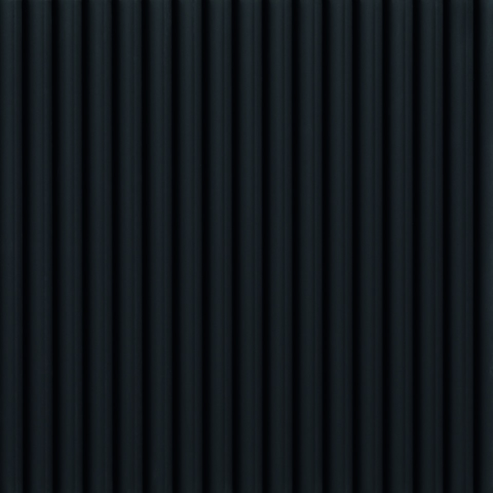 Velours Laqué Mat_ 3D Wave black sky