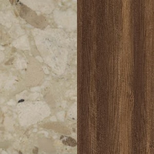 Kunis Breccia Stone / Noyer