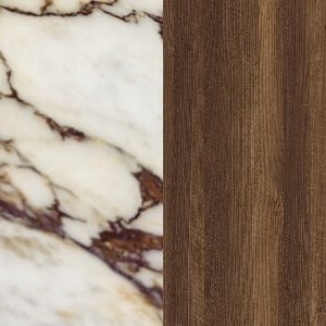 Calacatta Viola Marble / Noyer