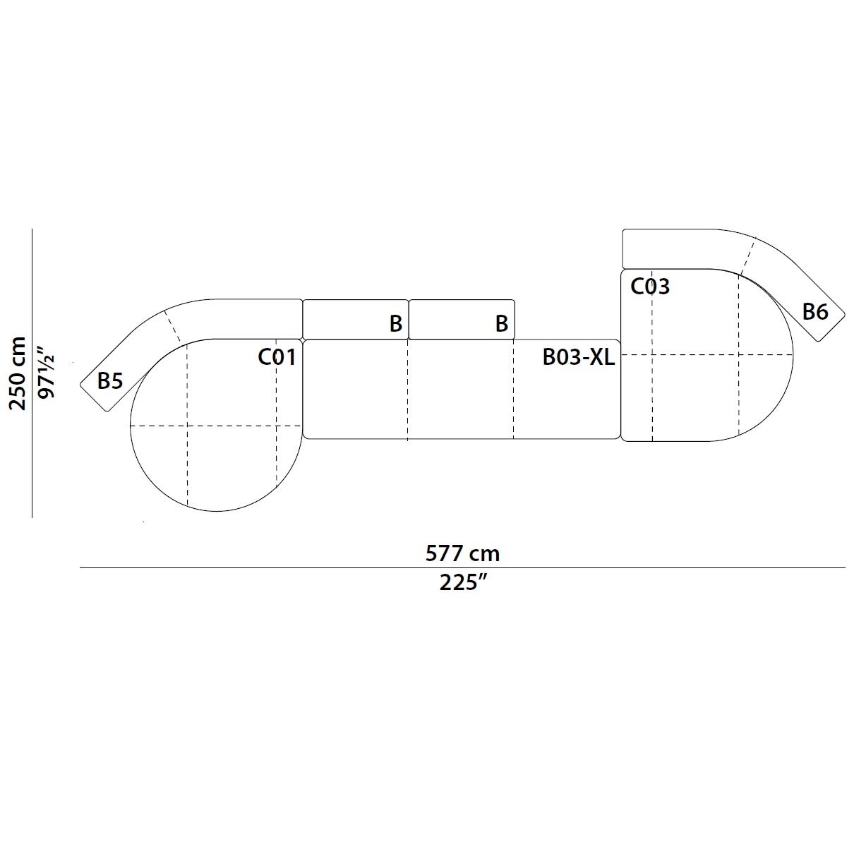 Juliette_ 577 x 250 cm