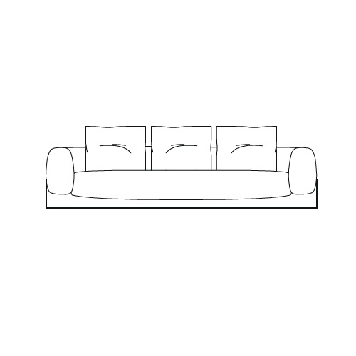 Boolean_ 270 x 100 x H 82 cm