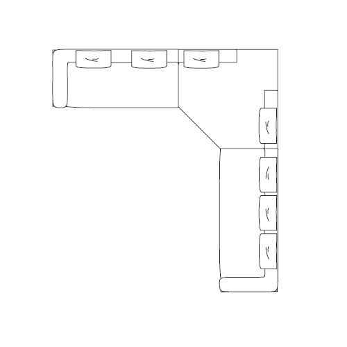 Boolean_ 385 x 415 x H 82 cm