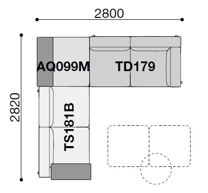 Brera_ Comp. 2_ 280 x 282 cm