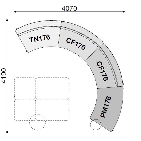 Brera_ Comp. 8_ 407 x 419 cm