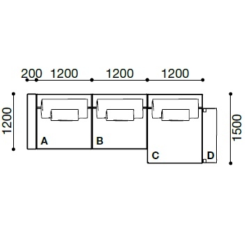Westside Soft_ 380 x 150 cm