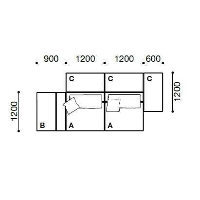 Westside Soft_ 390 x 180 cm