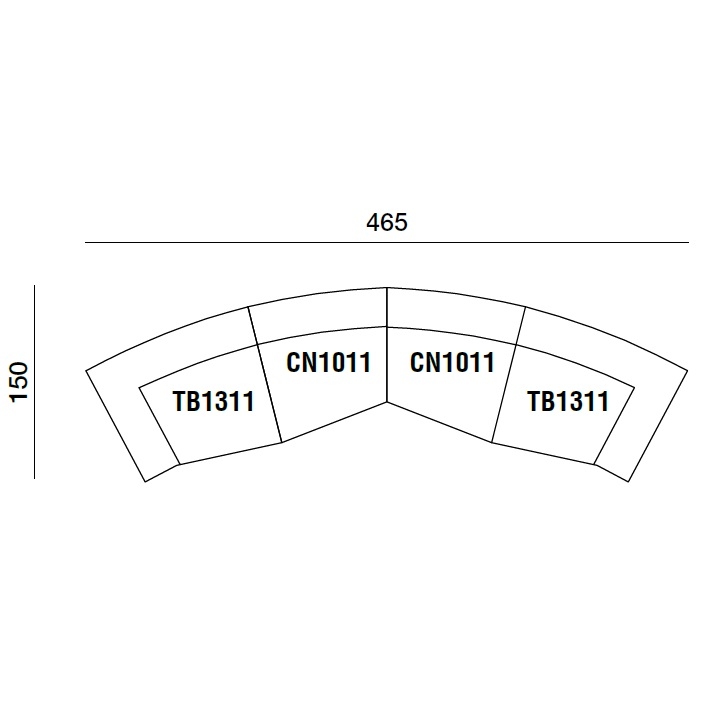 Emile_ EMC03_ 465 x 150 cm