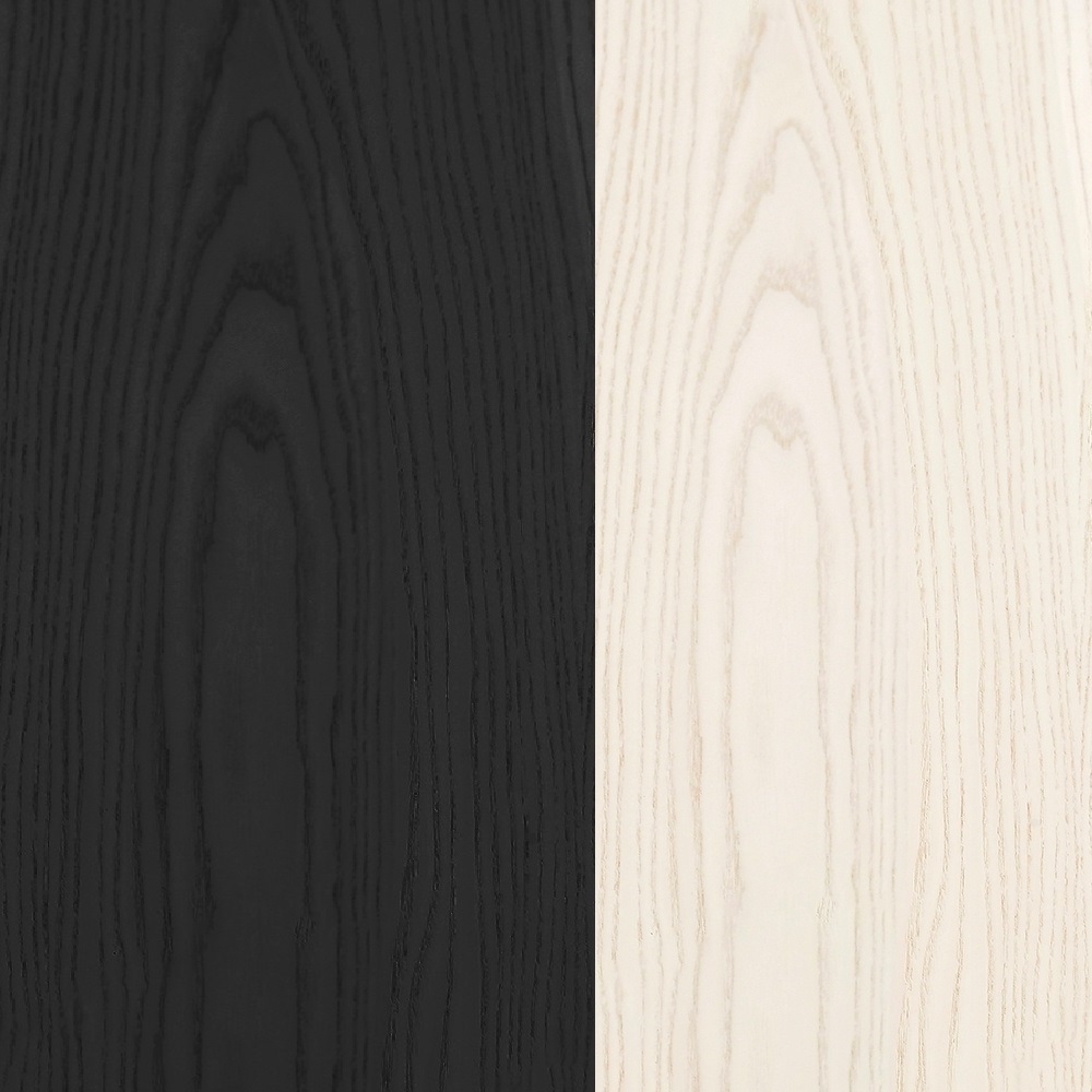 Fresno negro cepillado / Fresno claro cepillado 