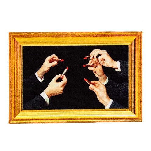 Mat Lipstick Black_ 60 x 90 cm 