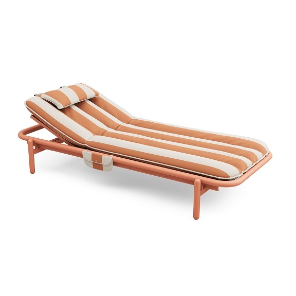 Sunbun_  Terracotta / Stripe Orange Creme