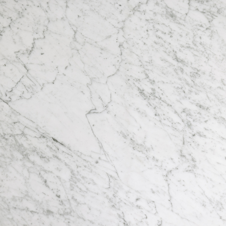 Marbre Bianco Carrara avec finition naturelle brillante