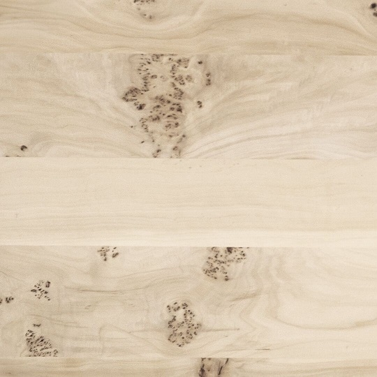 Solid Natural Poplar Burl Wood