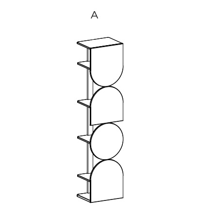 Shape Tower A - Swivel