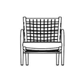 ALVAR_ 67 x 75 x H 78 cm (AV67PB)