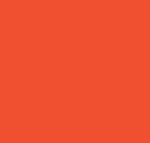 Orange varnished