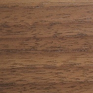 Clear stained walnut