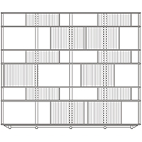 225 x 42,5 x H 188 cm