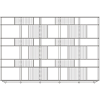 280 x 42,5 x H 188 cm