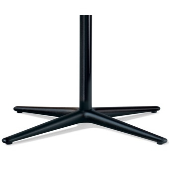 Aluminium 4 Sterne, pulverbeschichtet matt schwarz