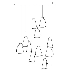 21.11 ( Square ) 50.8 x 50.8 cm