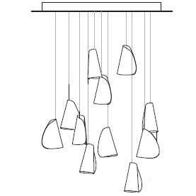 21.11 ( Rectangle ) 85 x 28.4 cm
