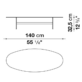 Formiche B&B Italia Occasional Table - Milia Shop