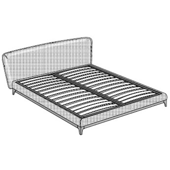 OLIVIER WL_With adjustable slatted base