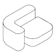 25E_120 x 100 x H 62 cm (DX)