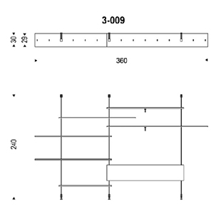 Airport_ 3 - 009_ 360 x 30 x H 240 cm
