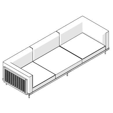 Belle Reeve 122 04_292 x 98.5 x H 70 cm