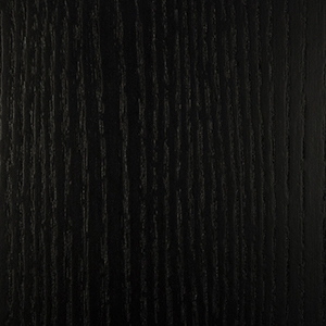 Frassino tinto nero laccato semi opaco