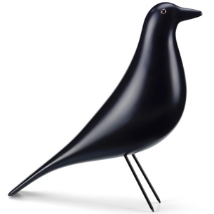 Eames House Bird_Laccato nero