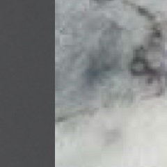 Laqué gris/Marbre Ocean Storm 