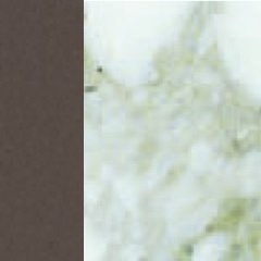 Laqué boue/Marbre Calacatta Oro