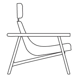 Eddy up_79 x 89 x H 100 cm